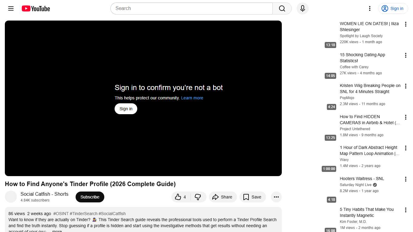How to Find Anyone's Tinder Profile (2026 Complete Guide) - YouTube